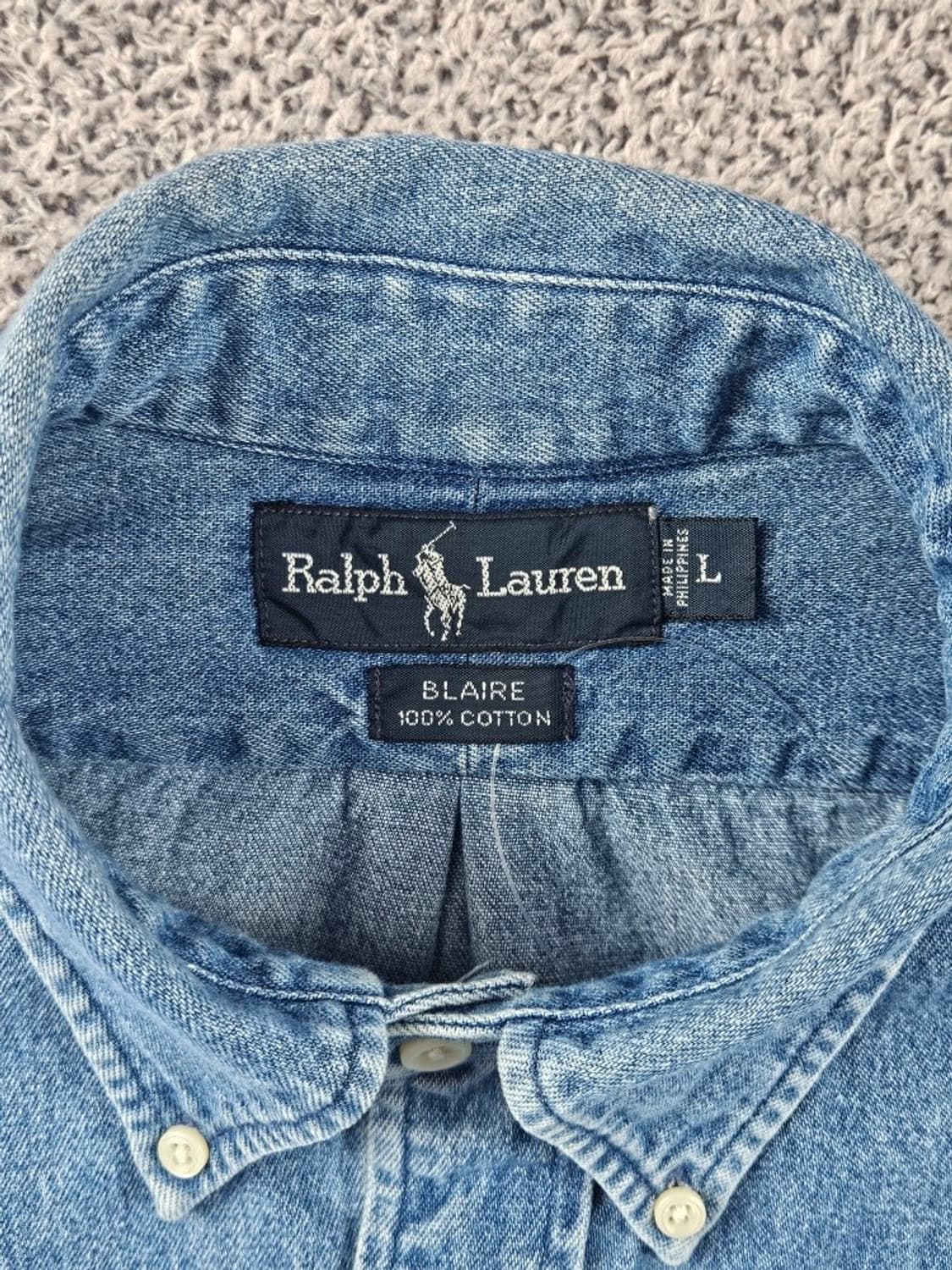 폴로랄프로렌 데님 셔츠 ( L ) / 11266 상품이미지8