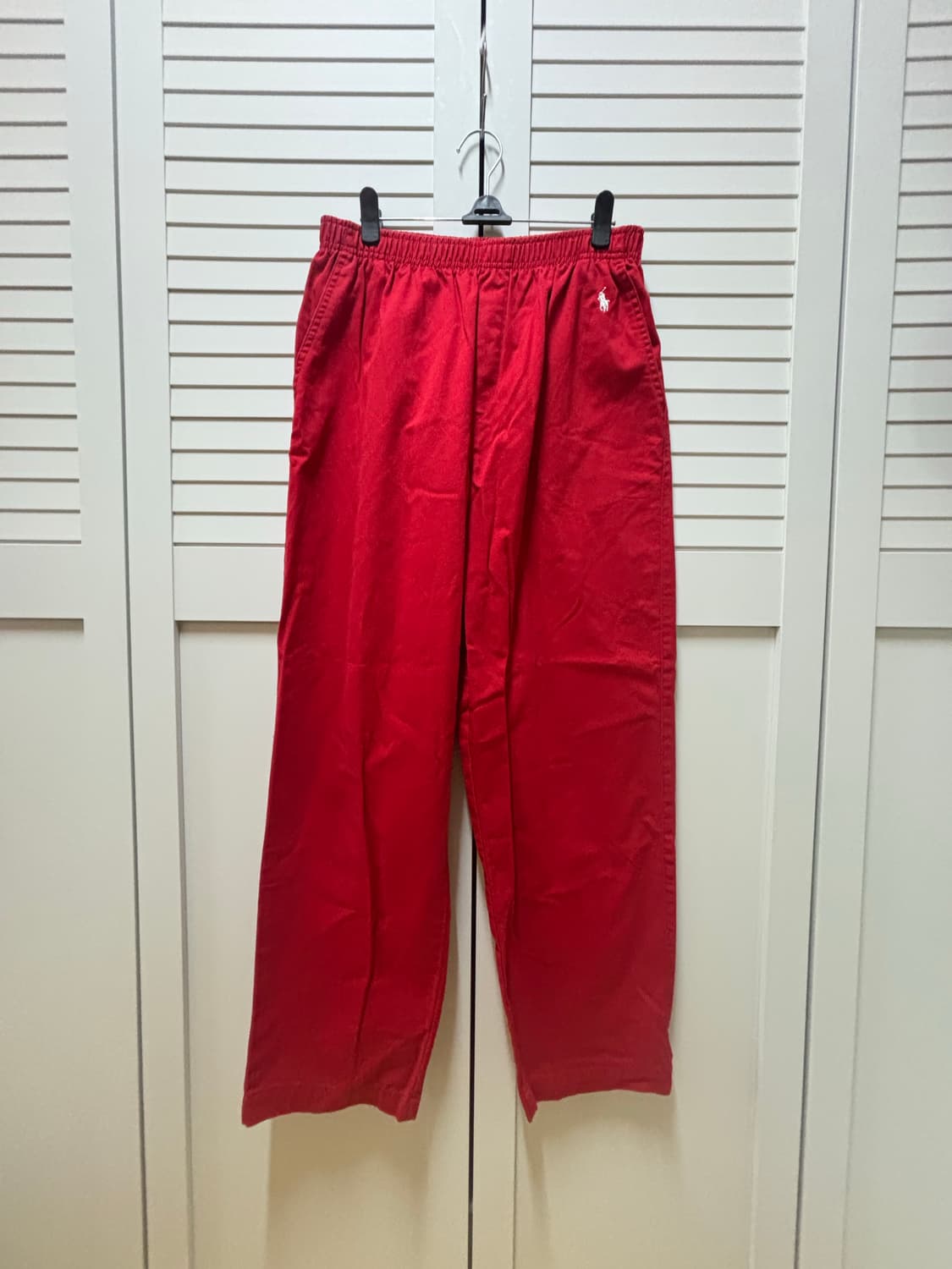 폴로 랄프 로렌 포니 로고 자수 드로스트링 팬츠  상품이미지1