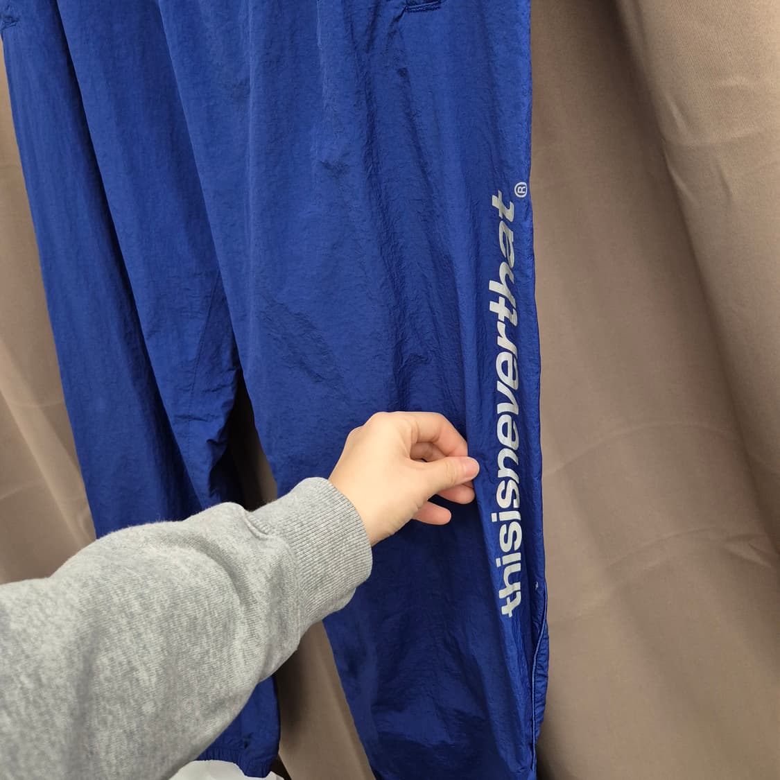 thisisneverthat 나일론 트랙 팬츠 L 상품이미지2