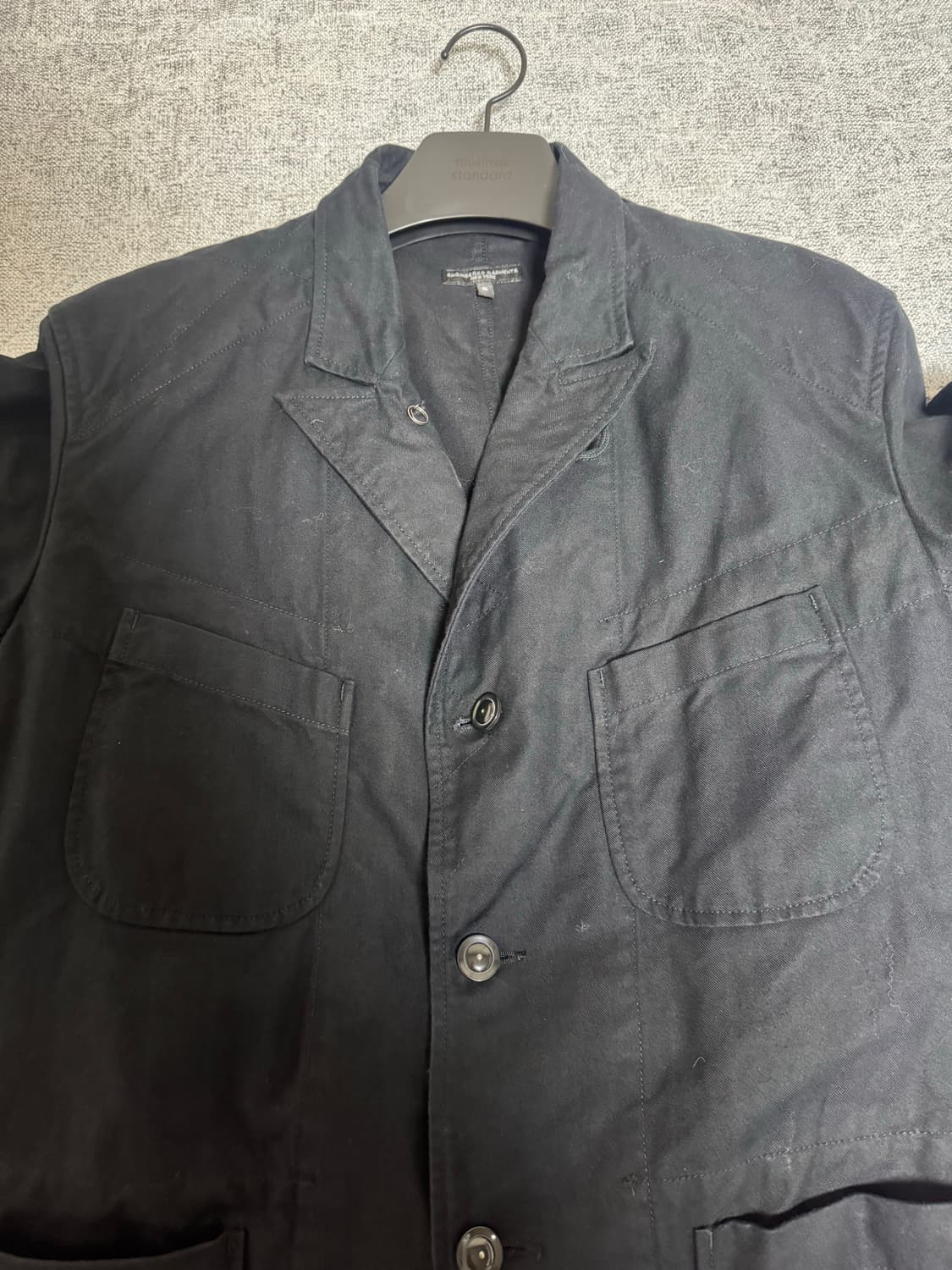 엔지니어드가먼츠 베즈포드 24FW brushed black 상품이미지2