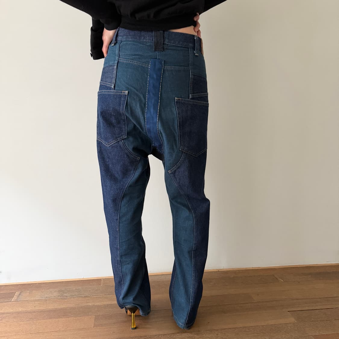 Junya 준야와타나베 레이어드 배기진 상품이미지6