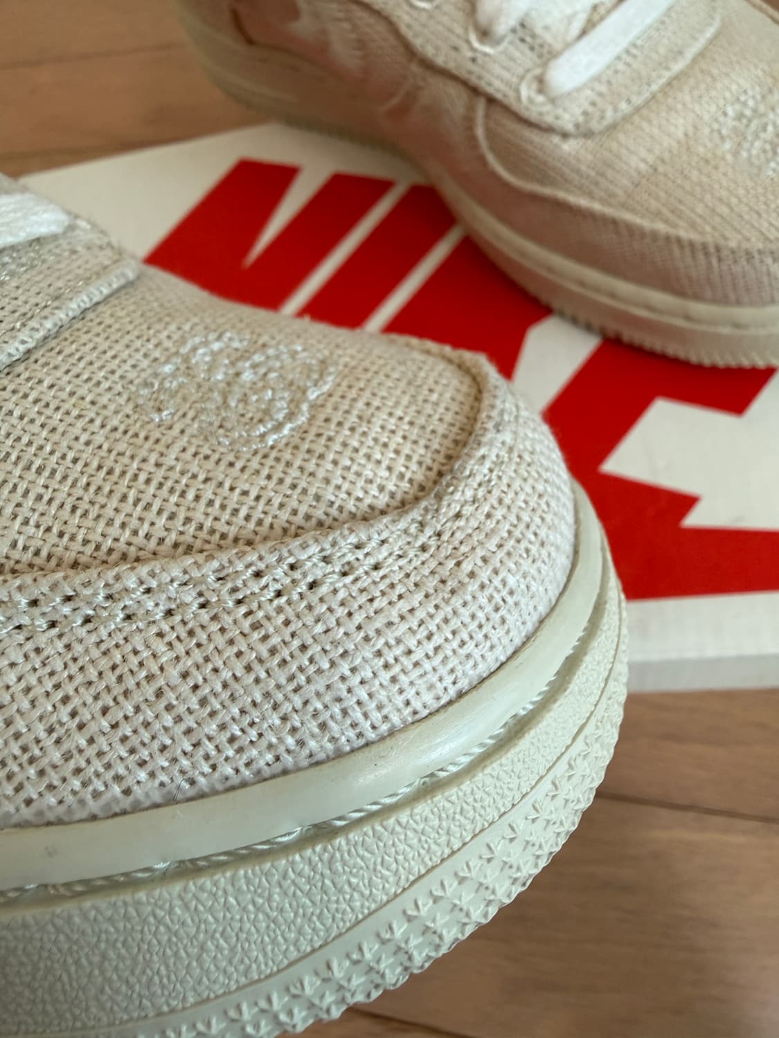 [230] 나이키 x 스투시 나투시 에어포스1 로우 파슬 상품이미지8