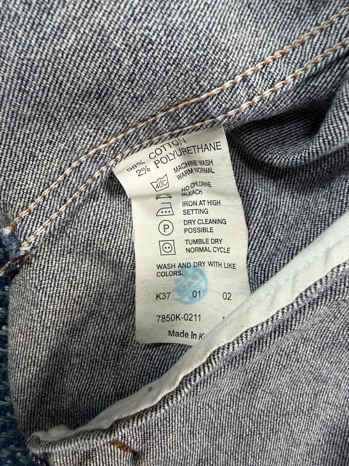 리바이스(Levi's) 커스텀 페인팅 데님 자켓  상품이미지5