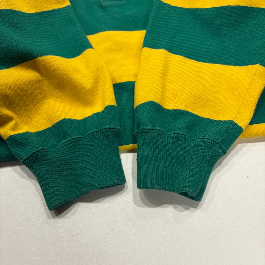 [S] 폴로 랄프로렌 스트라이프 코튼 럭비티 긴팔 노초 D646 상품이미지7