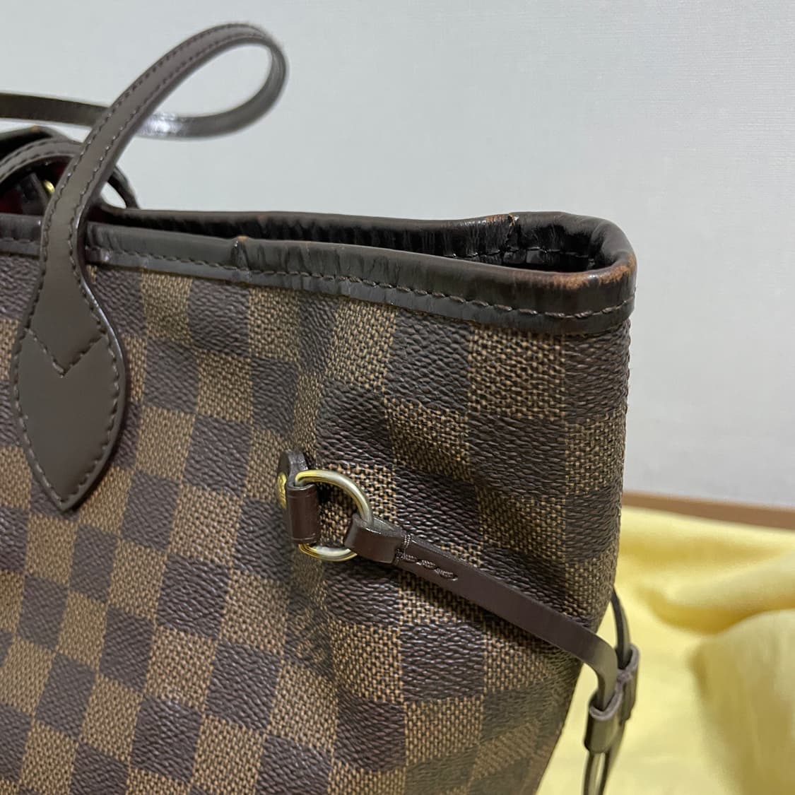 루이비통 다미에 네버풀 GM (손잡이 수선) 상품이미지5