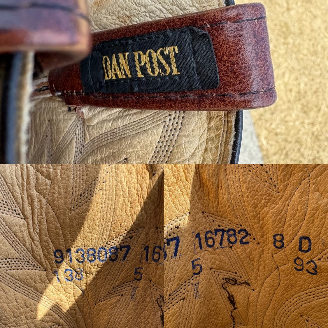 90~00년대 댄 포스트 Dan Post 웨스턴 부츠 상품이미지10