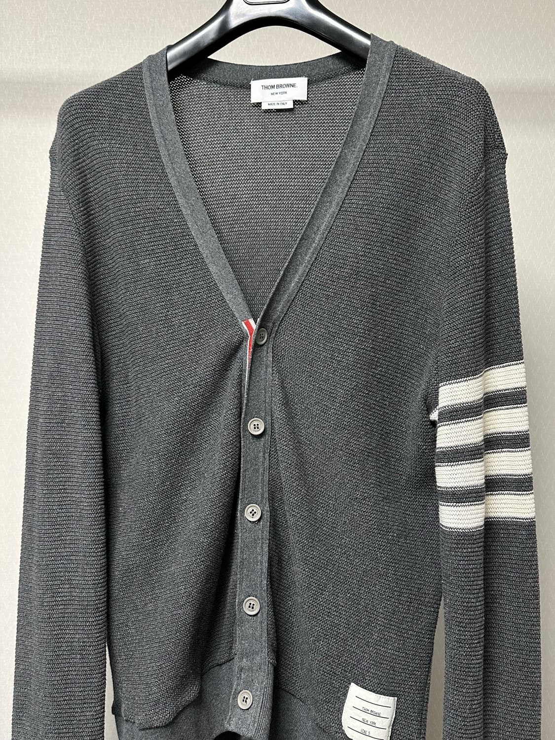 톰브라운 사선 라셀 4바 가디건 5(105-110) 상품이미지1