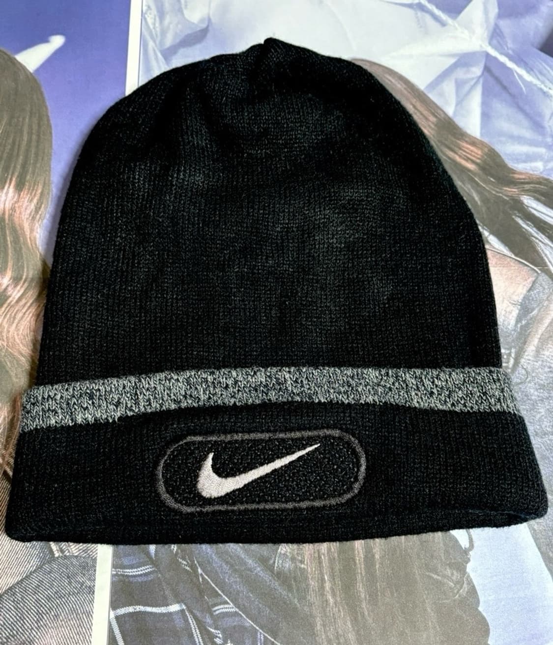 90s 나이키 올드스쿨 빈티지 로고 비니 상품이미지1