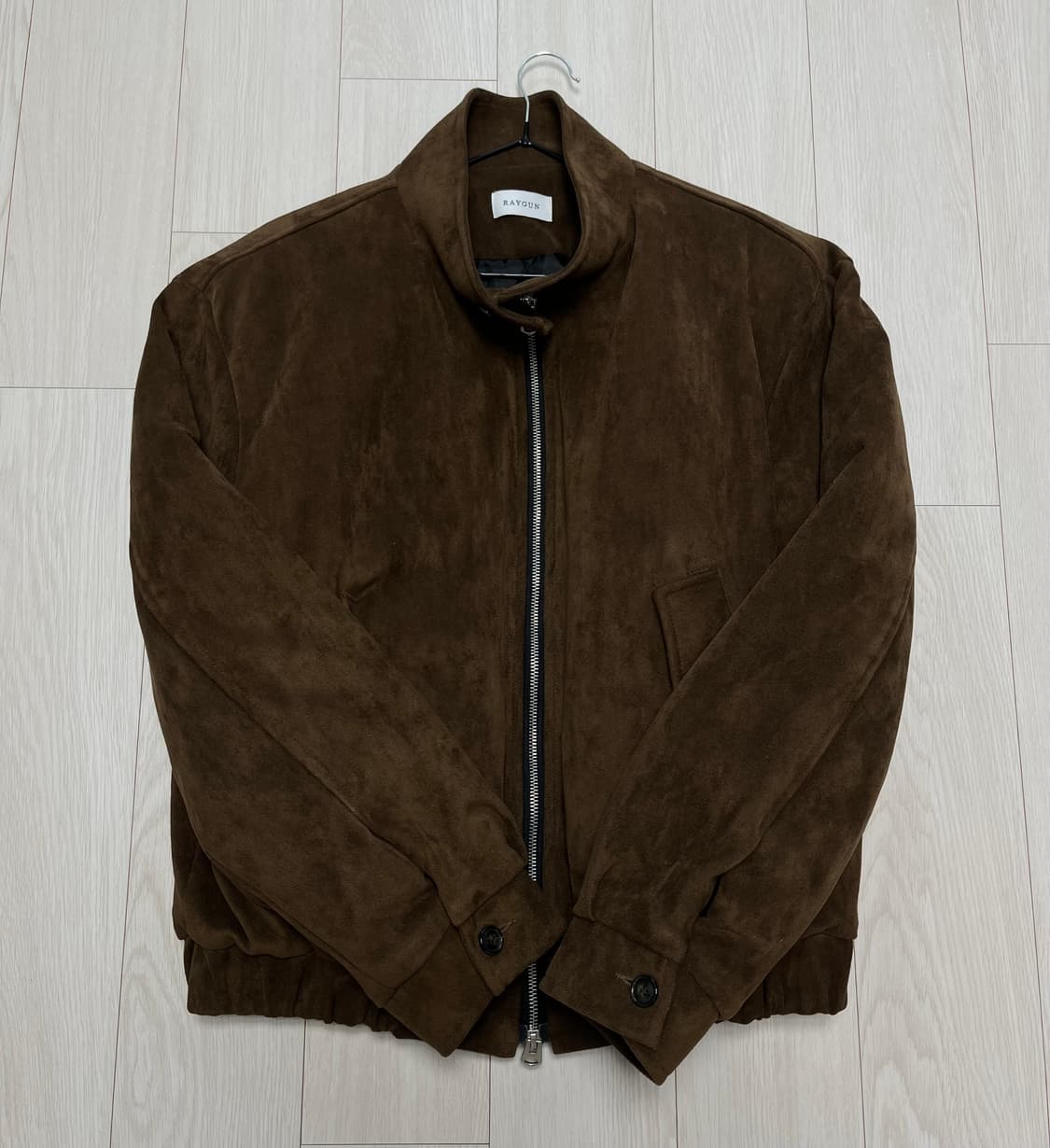 마일드마켓 해링턴 스웨이드 자켓 브라운 상품이미지3