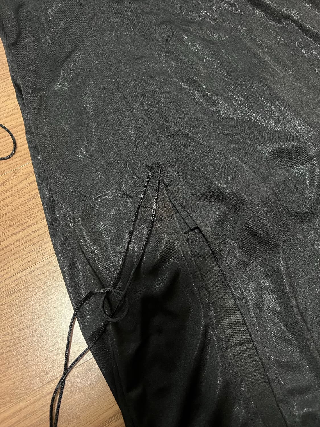 쓰리타임즈 샤인 드레스 블랙 상품이미지4