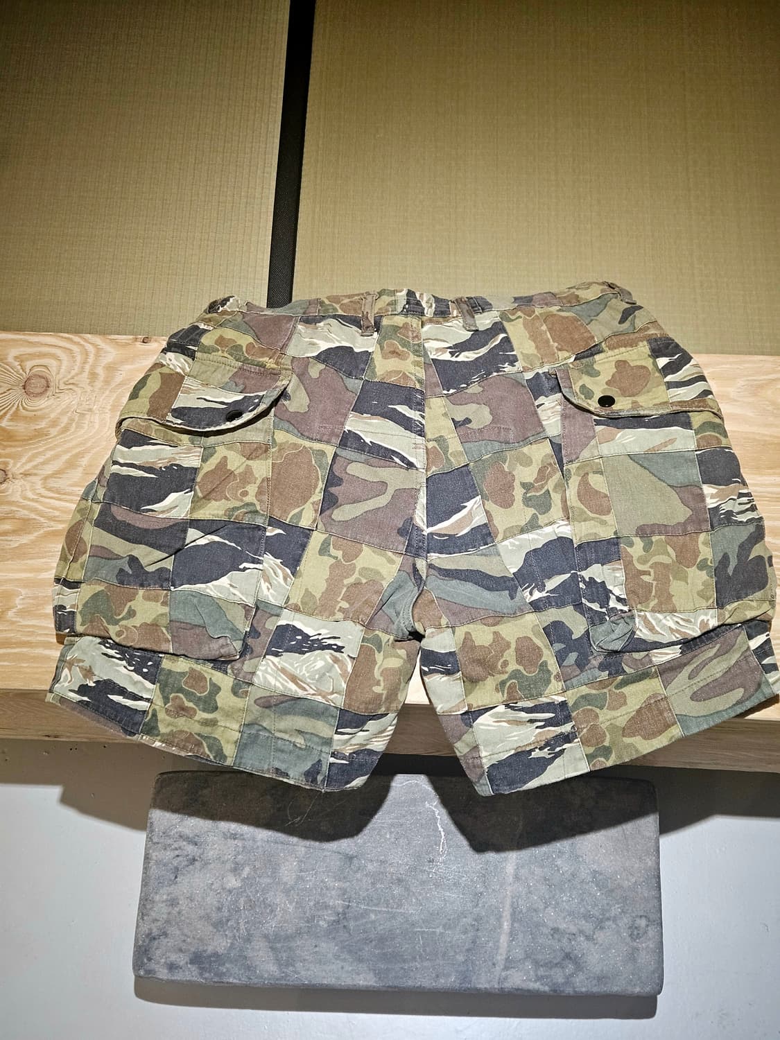 캐피탈 카모 카고 숏 팬츠 상품이미지6