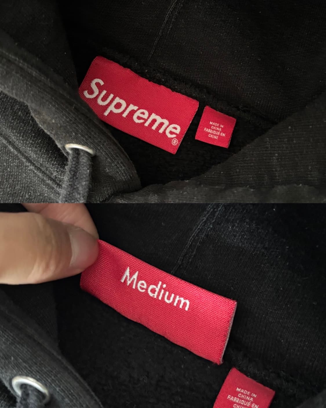 Supreme 슈프림 23FW 선 라이즈 블랙 후드티 상품이미지9