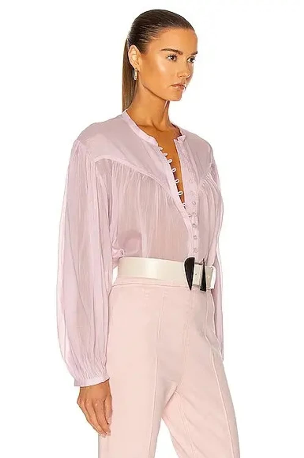 정품 이자벨마랑 킬레이디아 블라우스 연핑크 상품이미지2