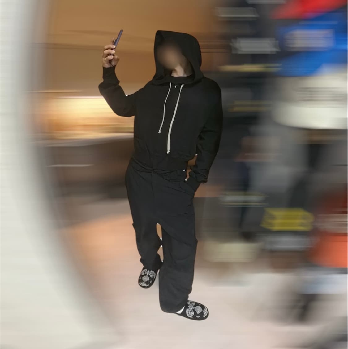 릭오웬스 24ss 여성 후드집업 L 상품이미지7