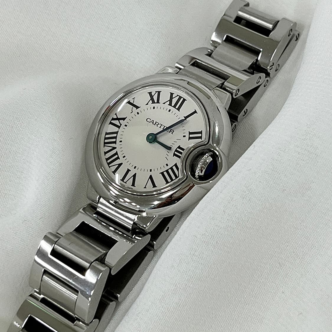 중고 까르띠에 발롱블루 28mm 여성손목시계 상품이미지2