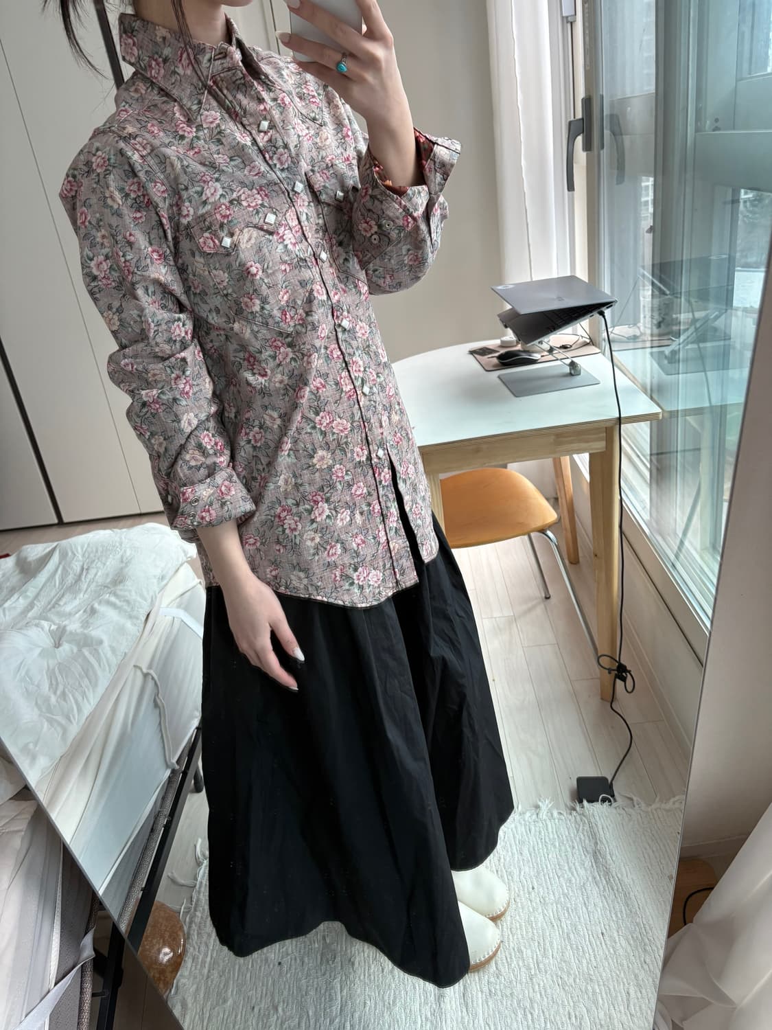 Flower Western Shirts 상품이미지6