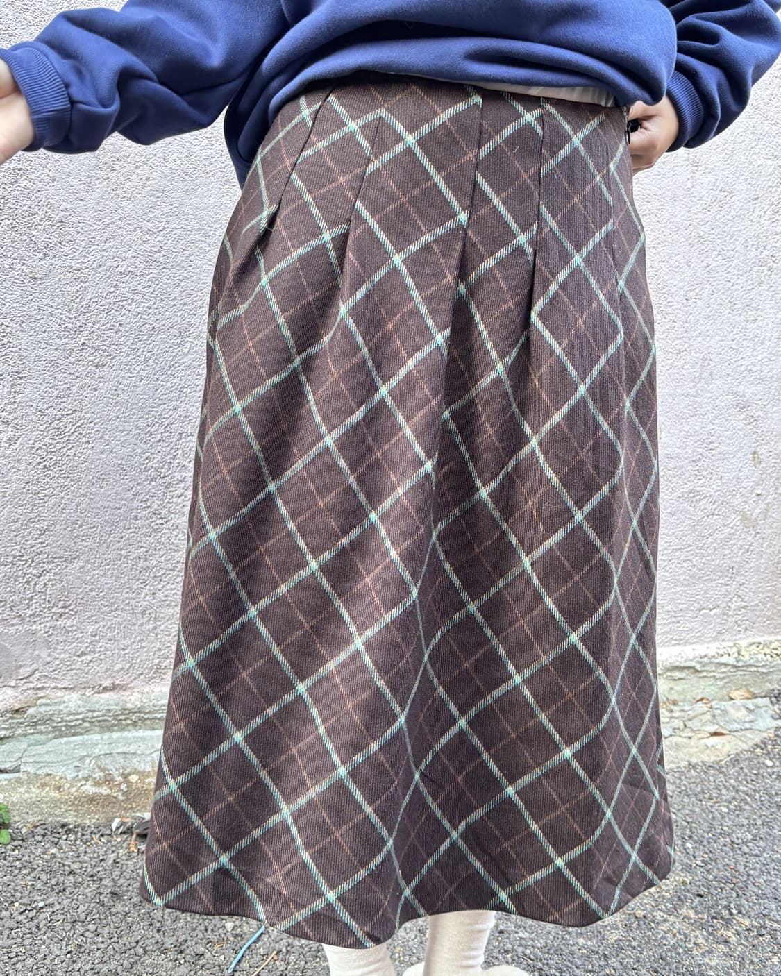 일본빈티지 olive des olive 미디 스커트 상품이미지2