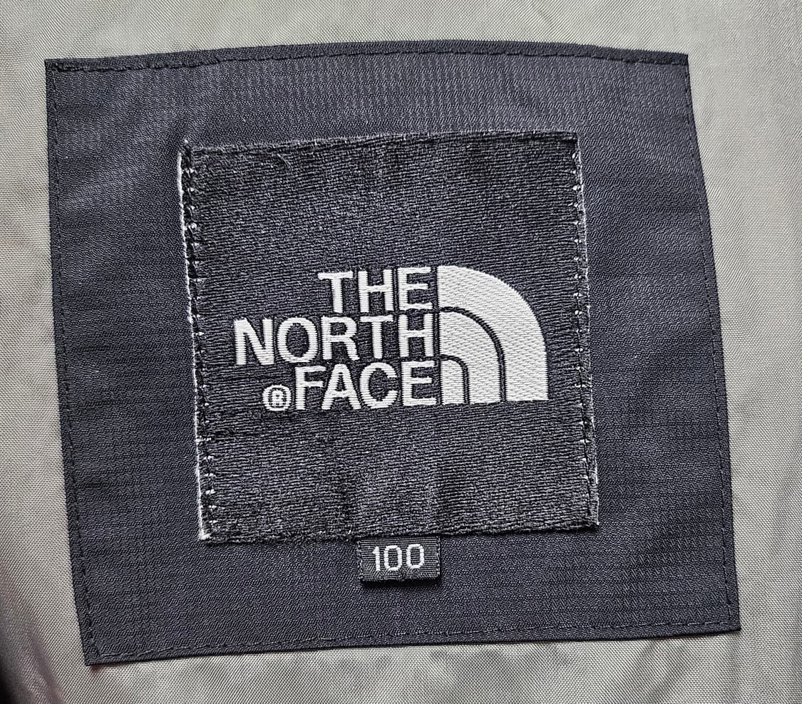 (100~105)L☆초대장급☆ 노스페이스 2중지퍼[블랙]바람막이 포켓점퍼 상품이미지2