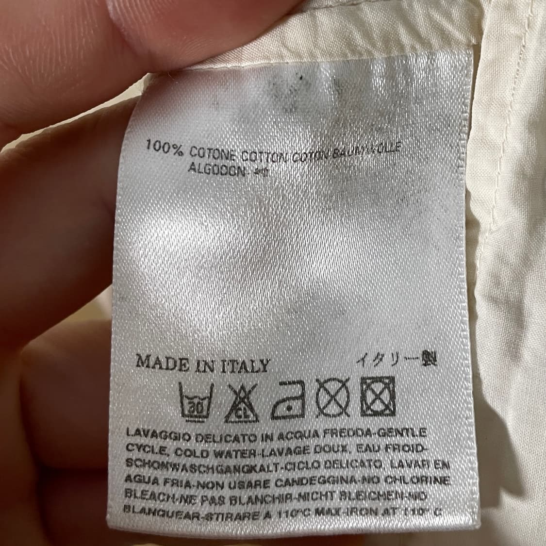 마르지엘라 스티치 긴팔 셔츠 (on.728)   상품이미지7