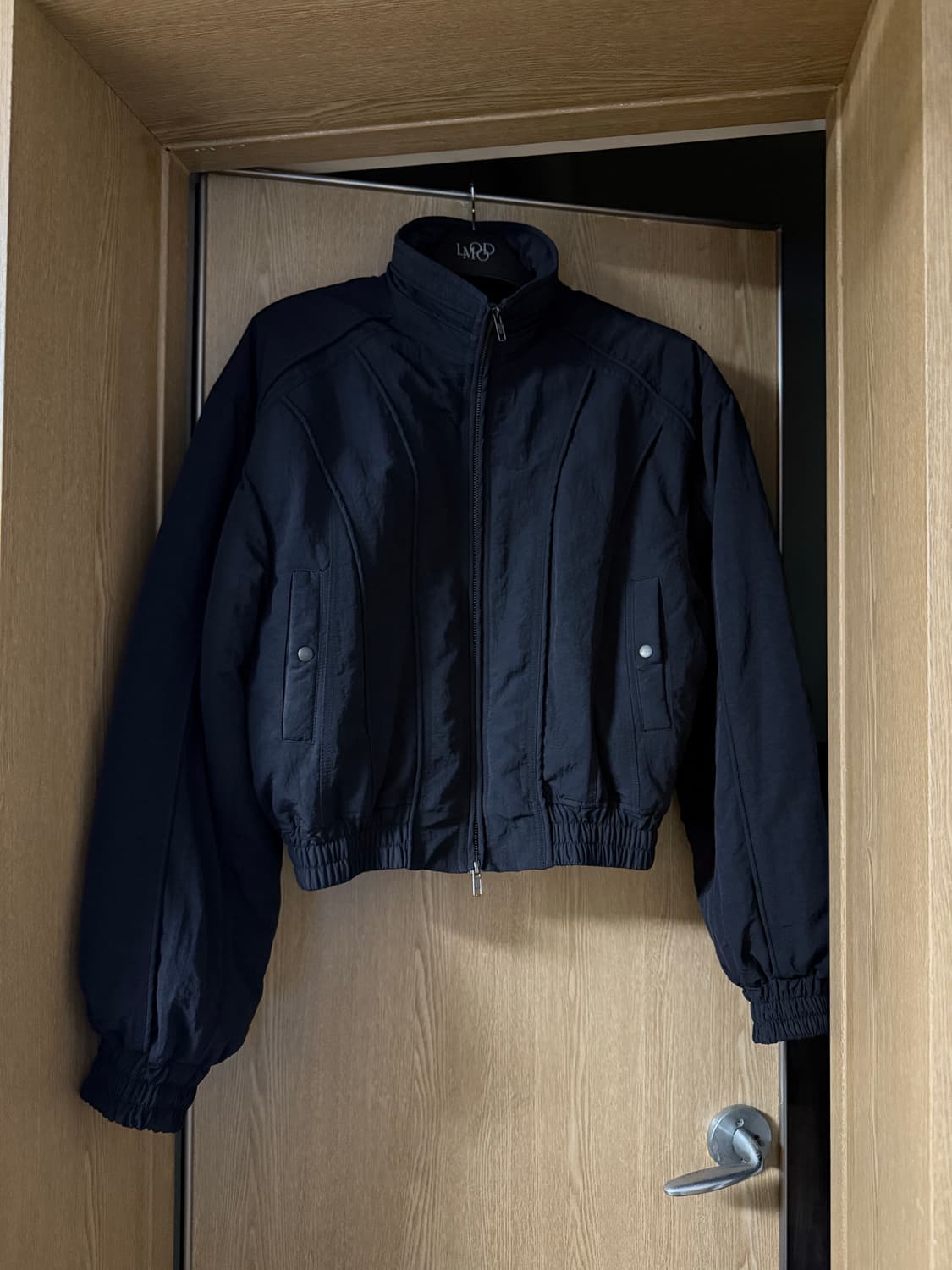 [46] 엘무드 벌키 크롭 봄버 자켓 상품이미지1