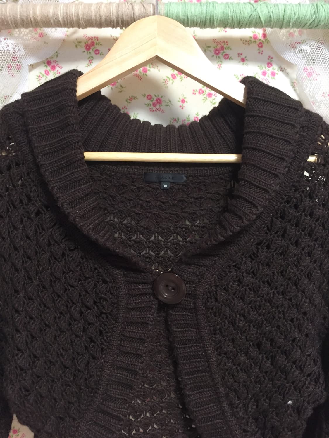 빈티지 모리걸 초코 볼레로 상품이미지2