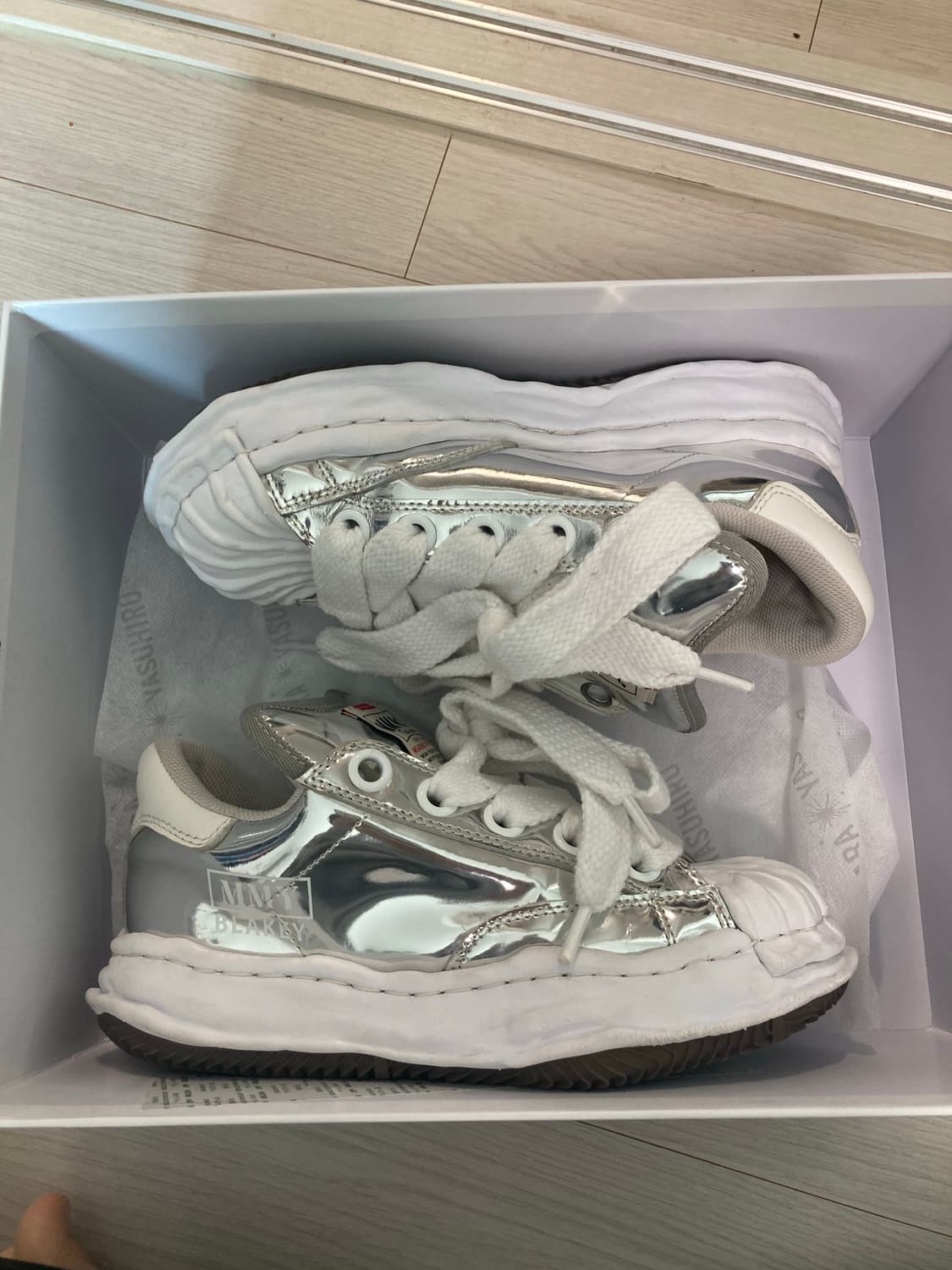 미하라 야스히로 블레이키 푸퍼 실버 38 팝니다 상품이미지2