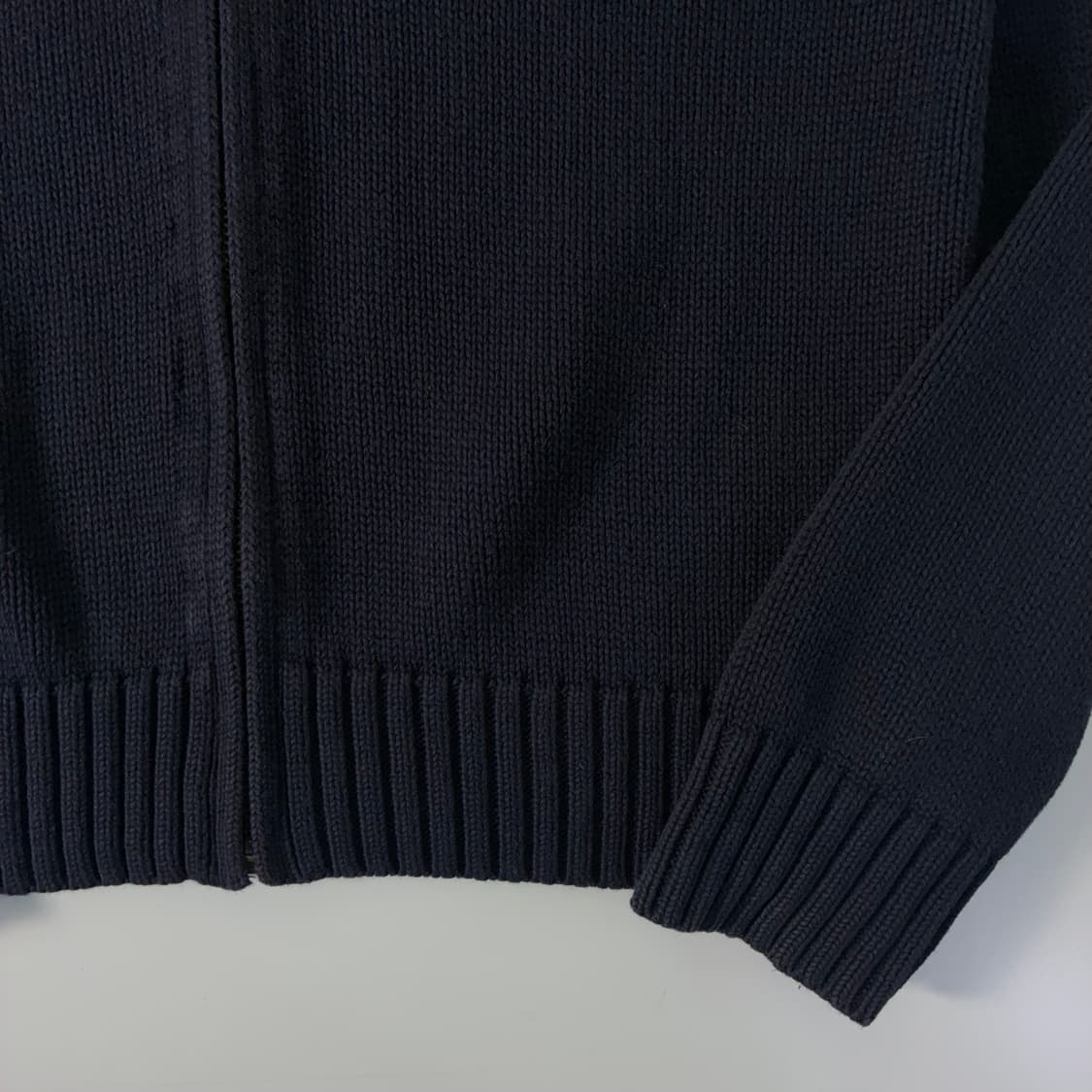 Polo   폴로 랄프로렌 자수 코튼 니트 집업 상품이미지4