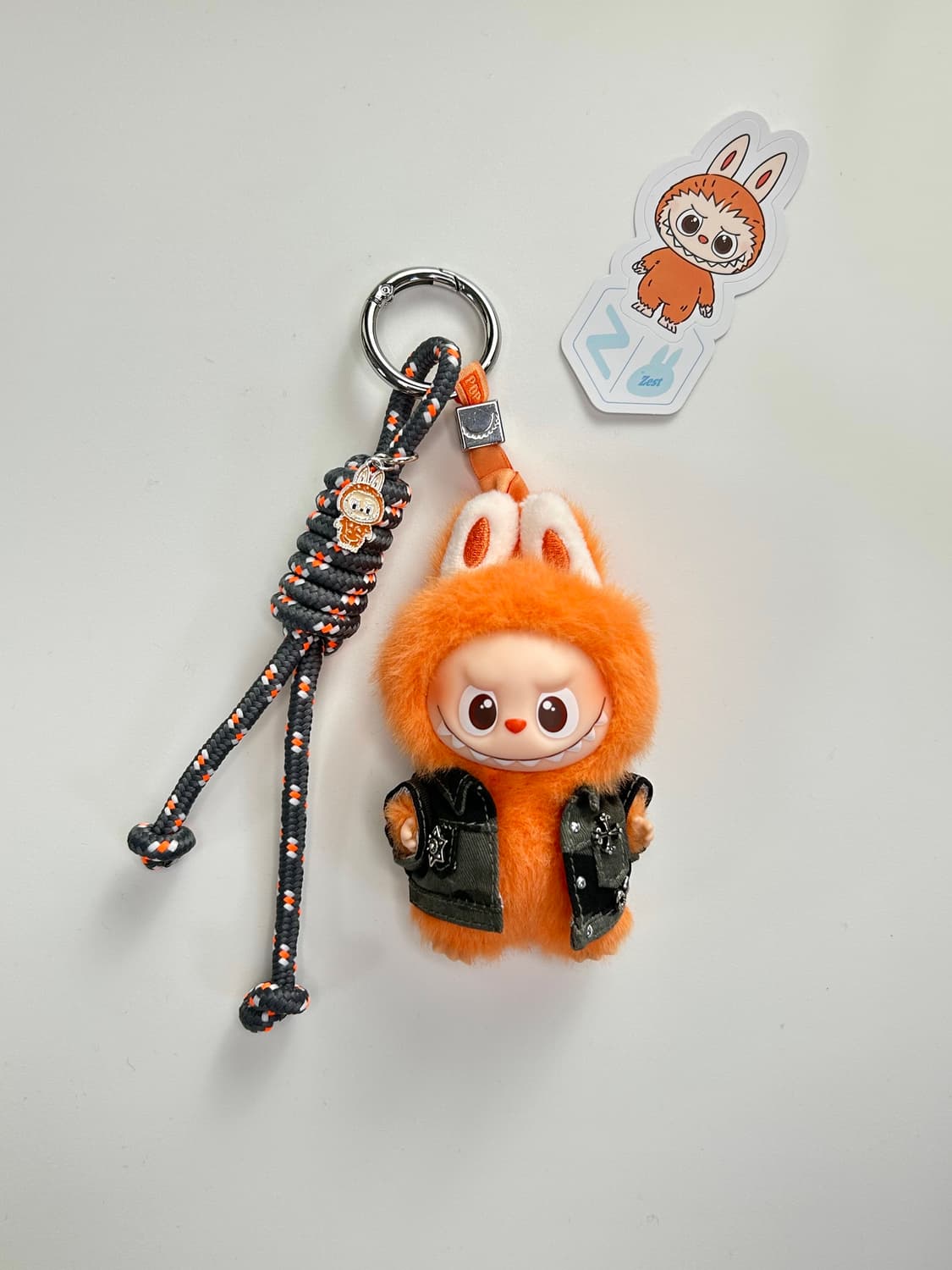 (1)🧡라부부 내 마음속 비밀번호 “Z” 커스텀 미니키링 상품이미지4