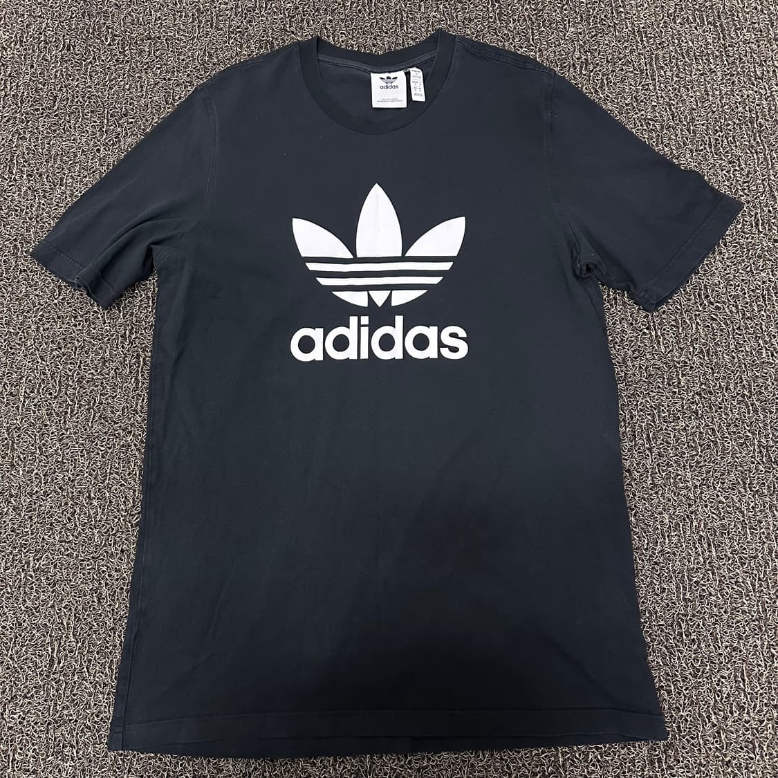 아디다스 트레포일 반팔티셔츠 블랙 105(XL) 상품이미지1