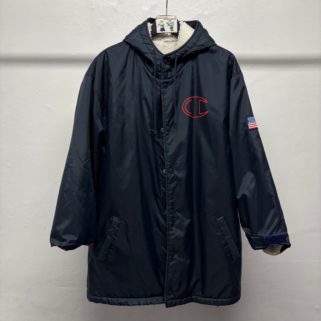 올드스쿨 챔피온 양털 돕바 상품이미지1