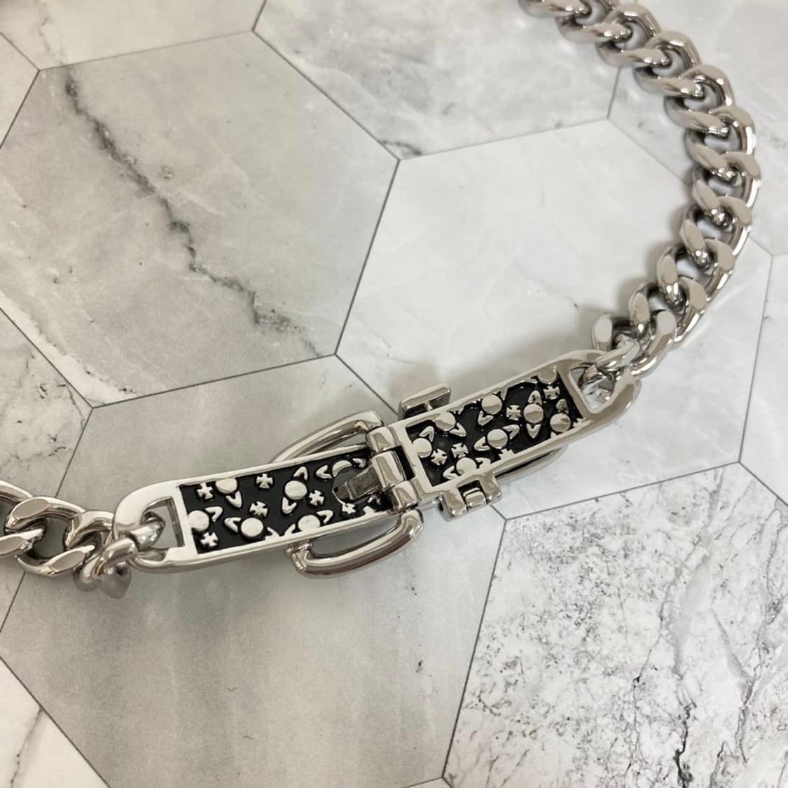 비비안웨스트우드 아카이브 orb로고 초커체인 목걸이(새상품) 상품이미지5