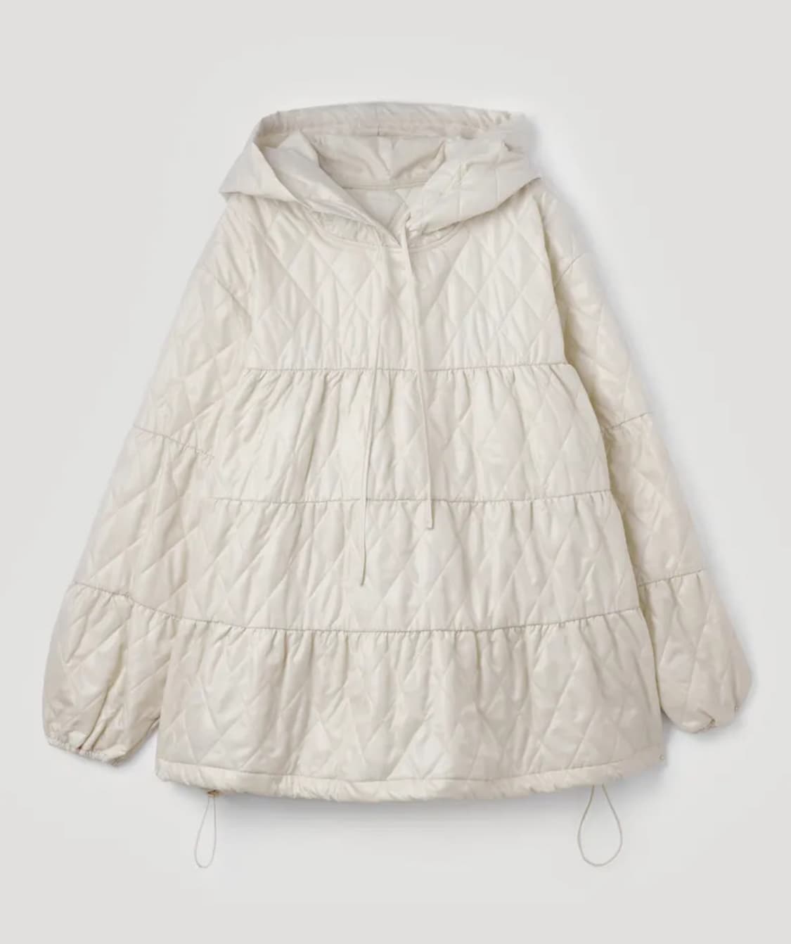 퀼티드 아노락 도브 상품이미지4