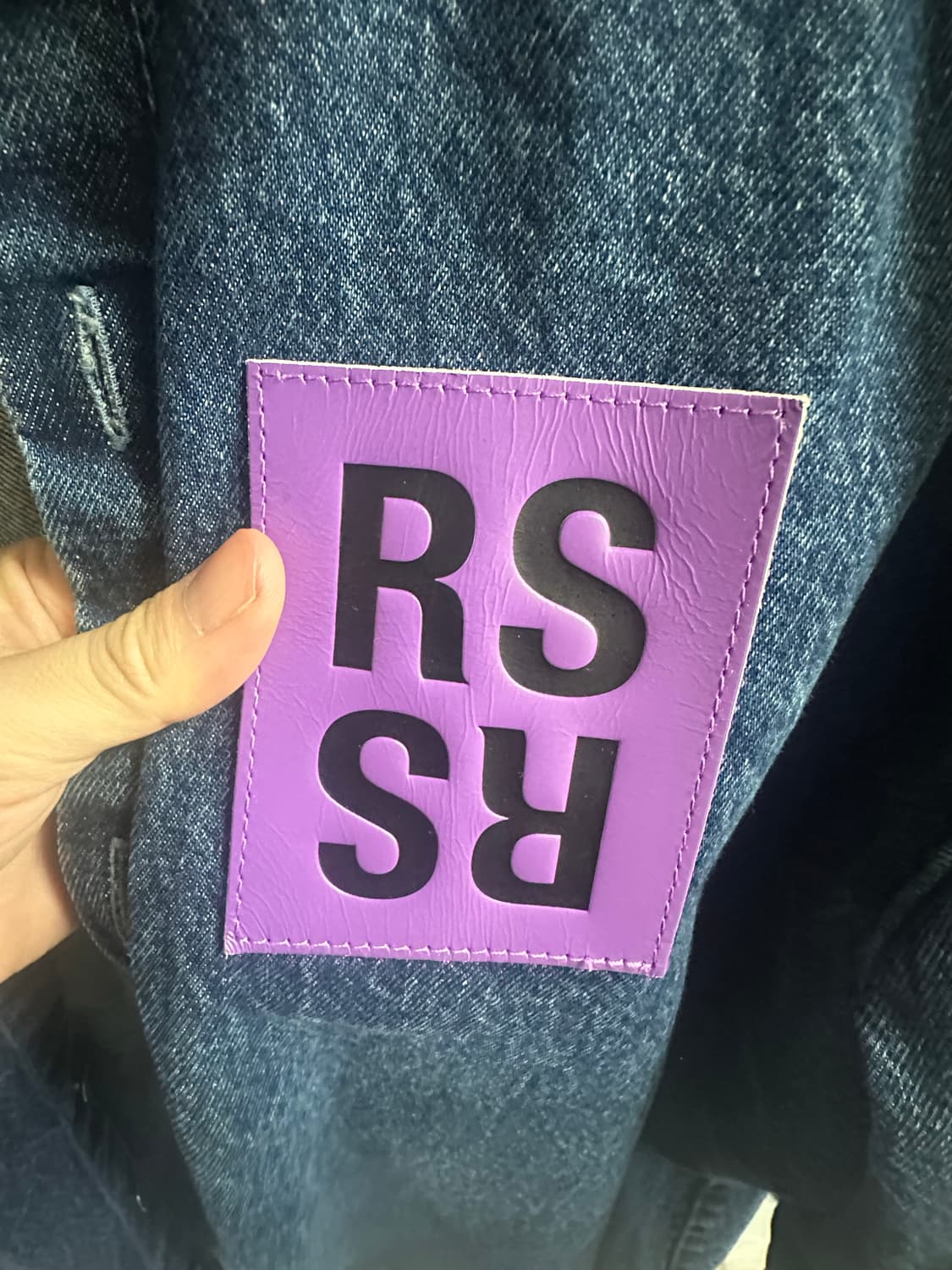 [L] 라프시몬스 아카이브 데님 셔츠 자켓 상품이미지4