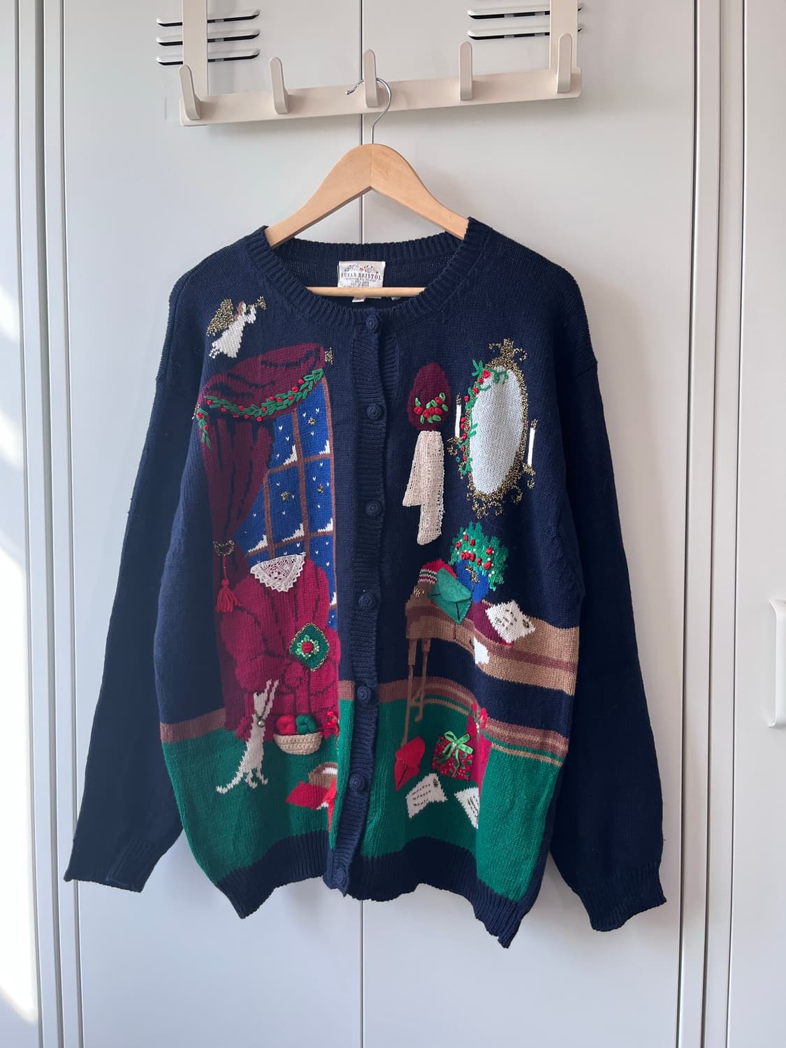Susan bristol 핸드메이드 크리스마스 니트 가디건 외 1개 상품이미지4