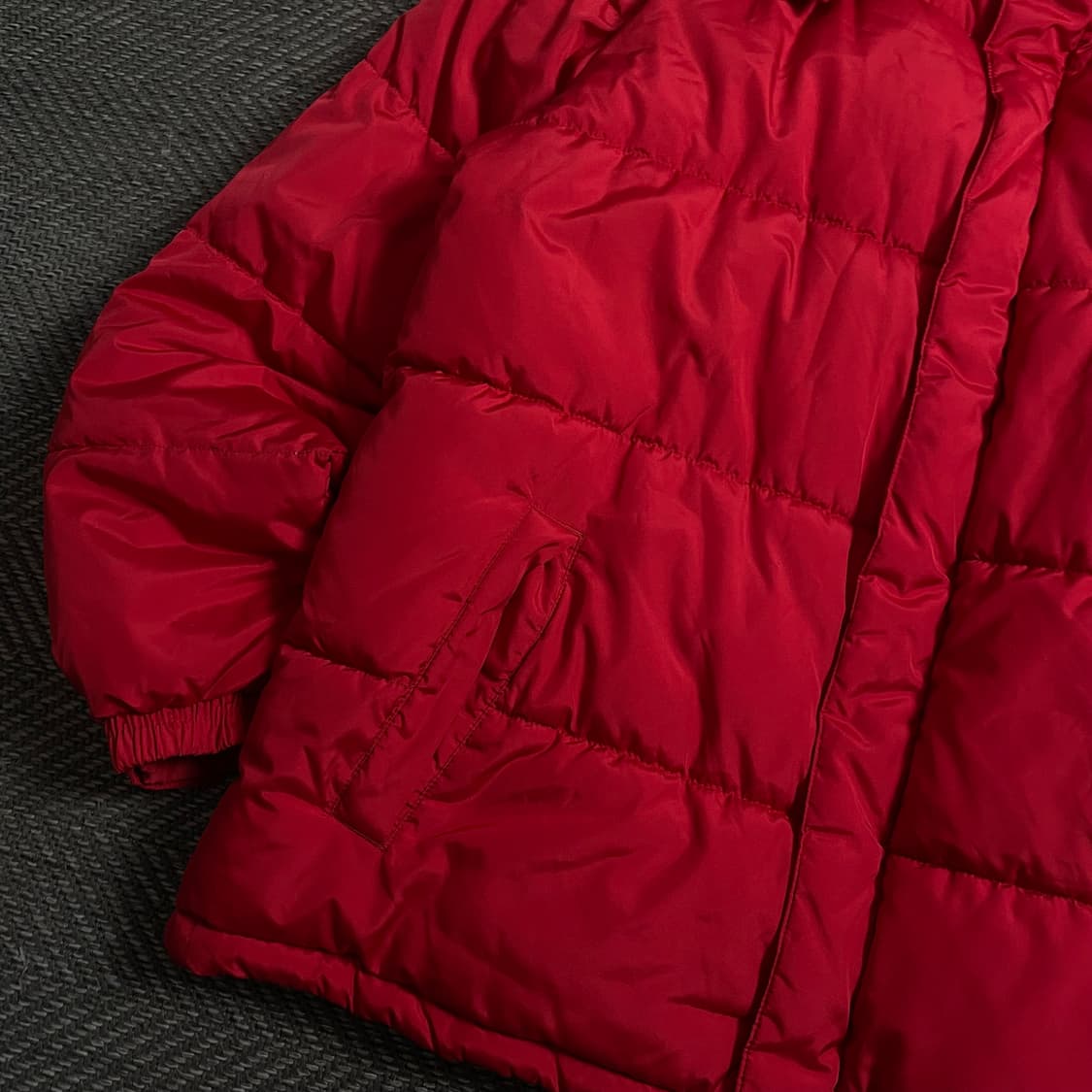 디키즈 USA 오리지날 퀼팅 경량 패딩 레드 y 4248 상품이미지4