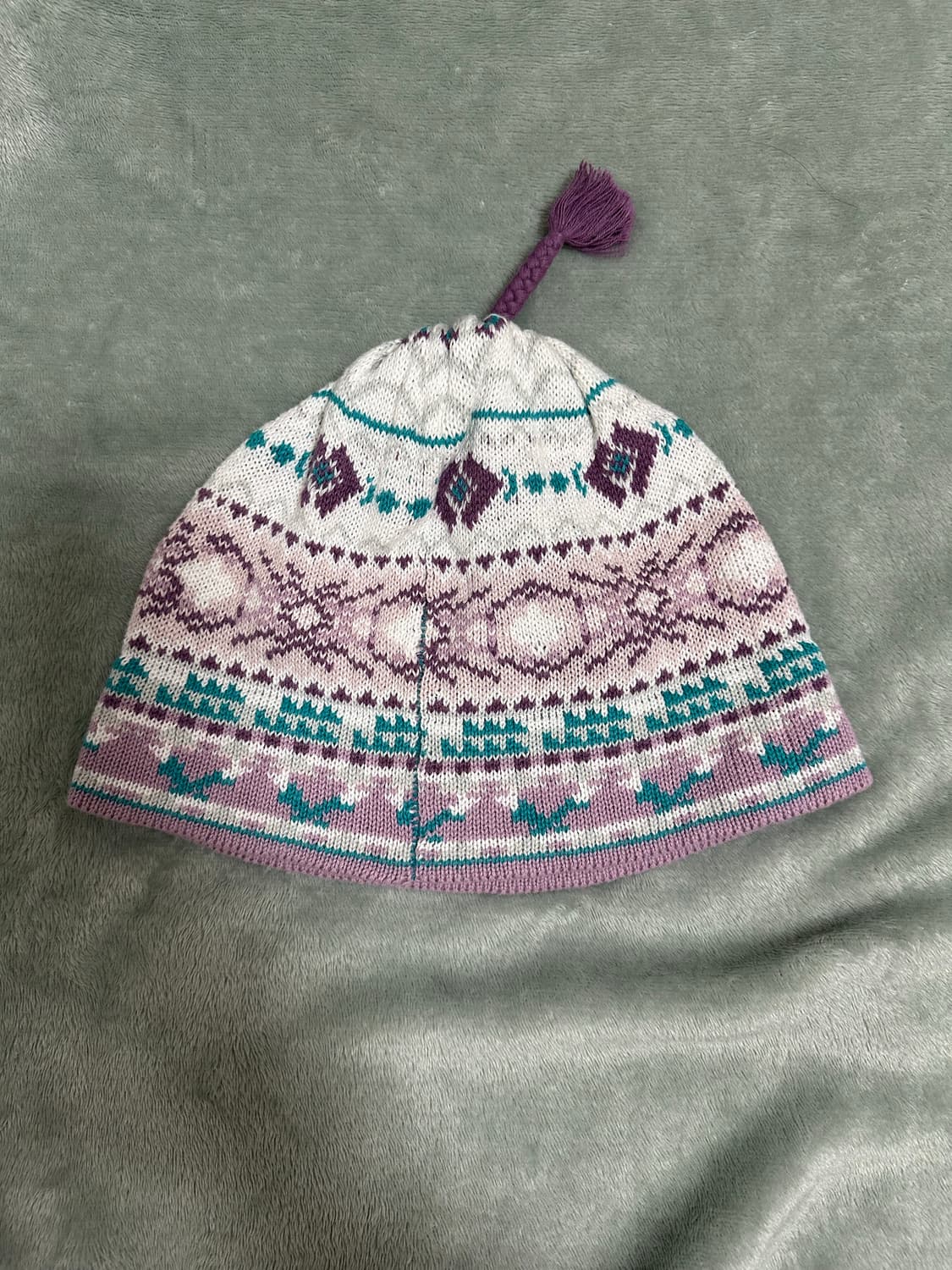 디스이즈네버댓 태슬 비니 핑크 상품이미지2