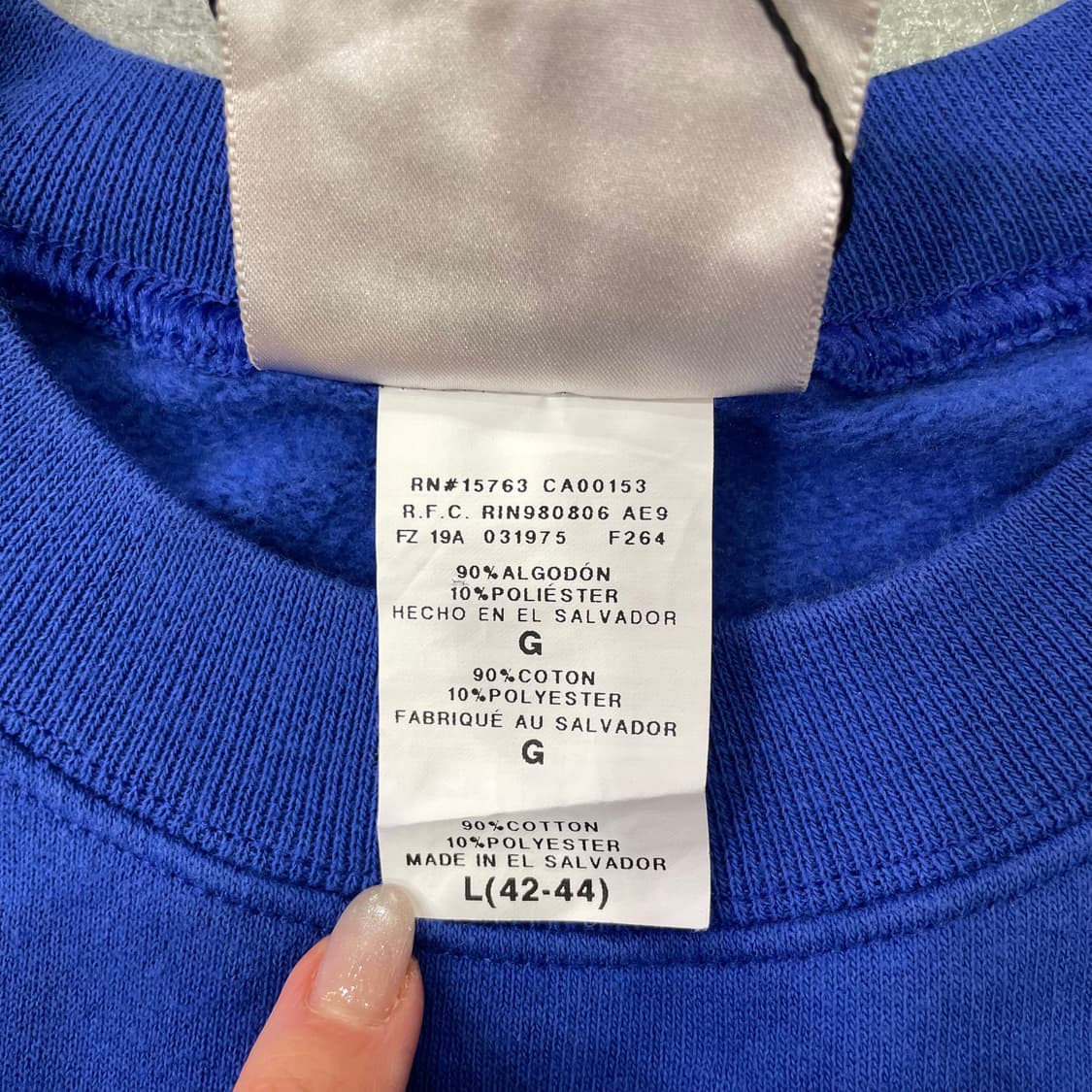 (L) Hanes 헤인즈 프린팅 맨투맨 스웻 셔츠 상품이미지9