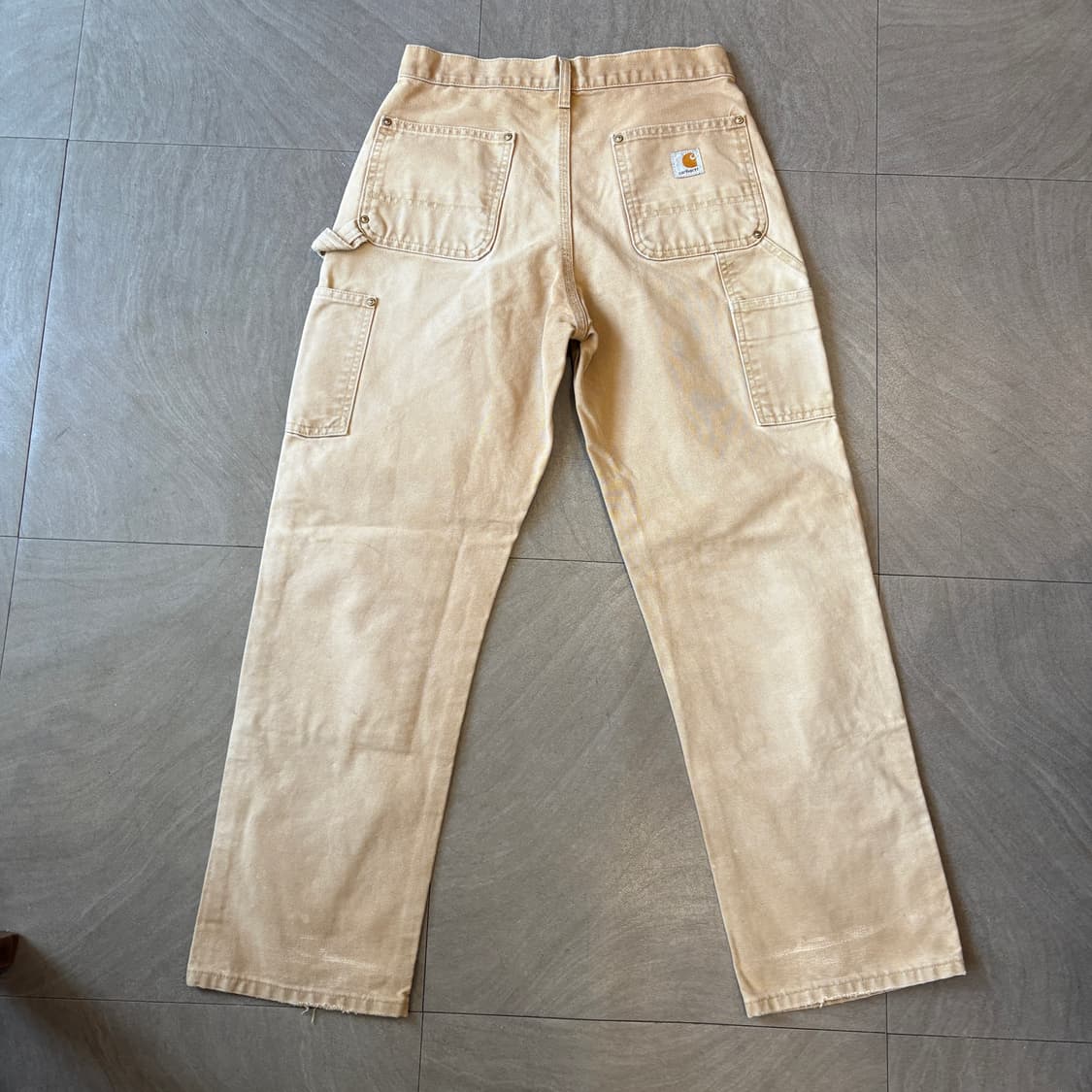 칼하트 정품 브라운 더블니 팬츠 바지 상품이미지6