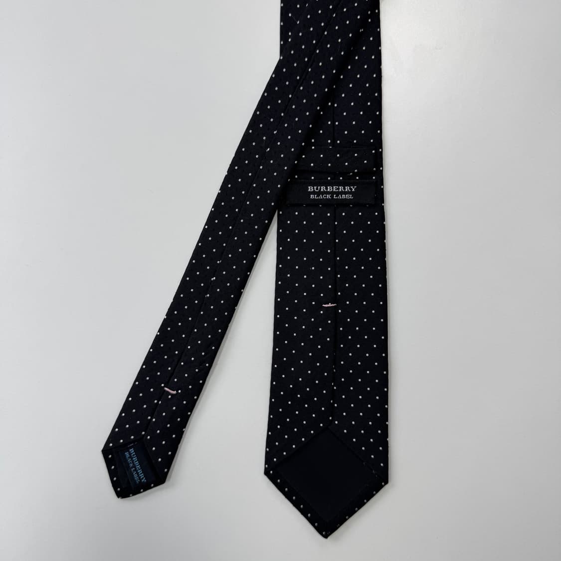 버버리 명품 정품 블랙넥타이 (Burberrys) 7.2cm 상품이미지2