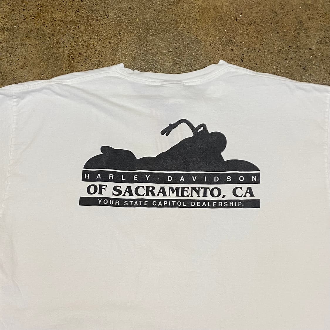 미국 빈티지 할리데이비슨 빅로고 레어 반팔티 상품이미지7