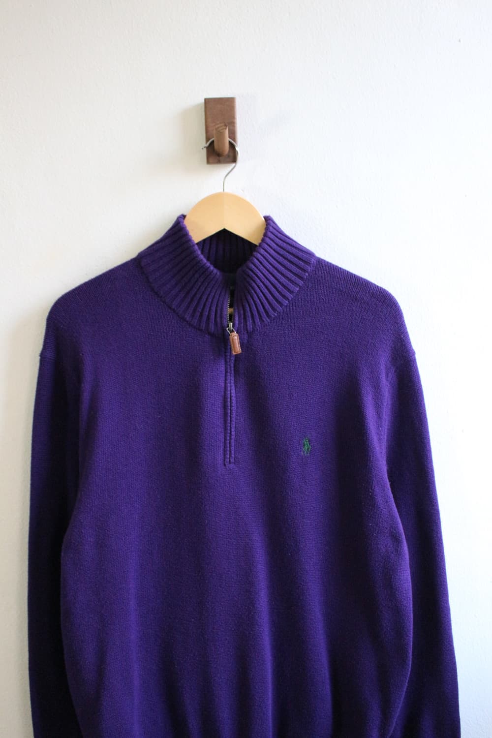 폴로 1/4 집업 니트 상품이미지4