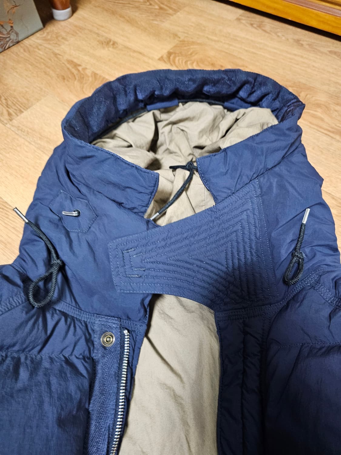 텐씨 아틱 2way 네이비 다운자켓 48 상품이미지2