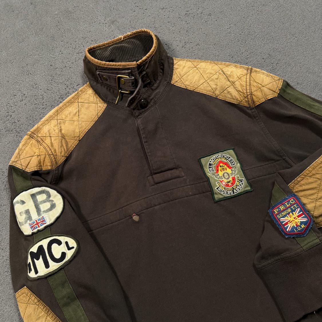 폴로 모토사이클 빈티지 럭비티 상품이미지3