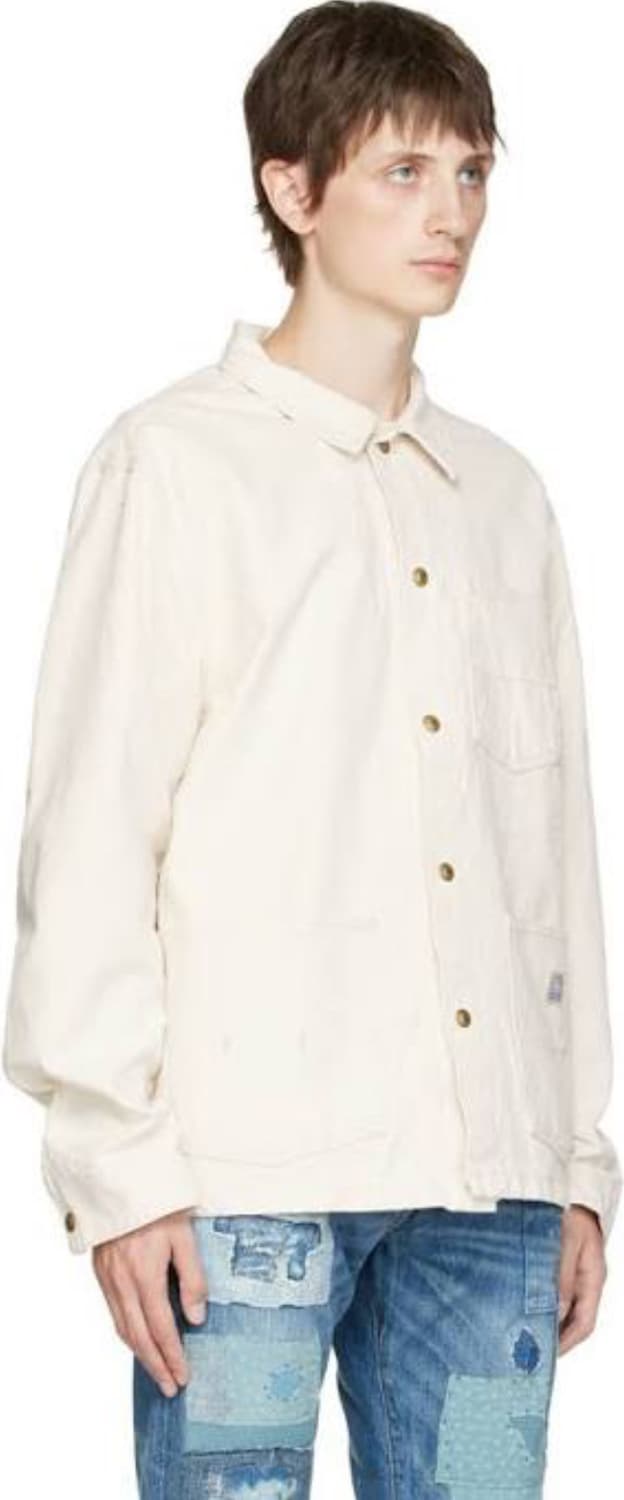 폴로 데님 프로젝트 페인터 아이보리 자켓 상품이미지6