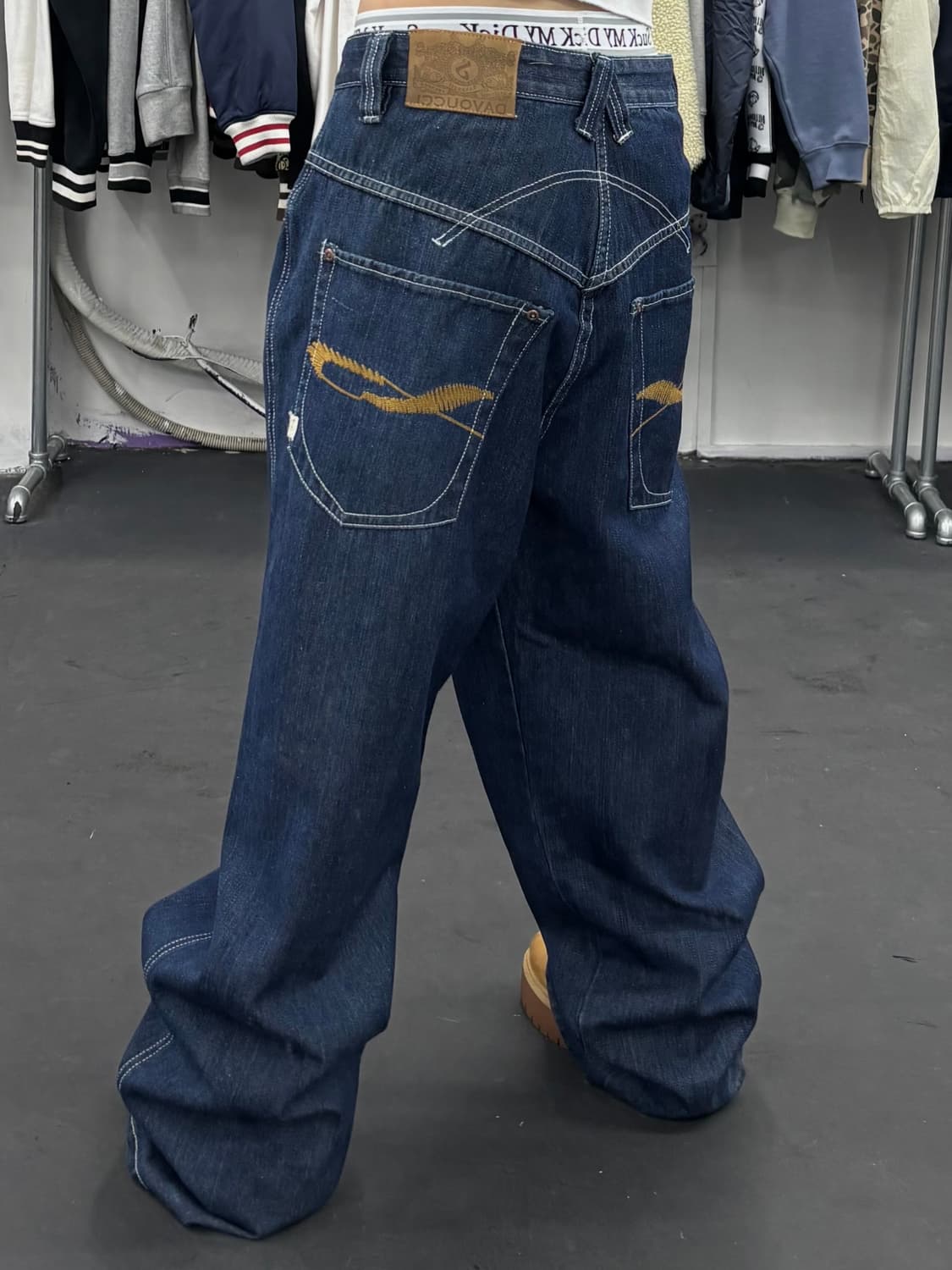 Davoucci 올드스쿨 데님팬츠 상품이미지4