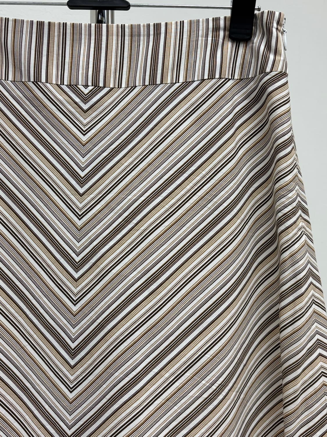 빈티지 브라운 미디 스커트 상품이미지5