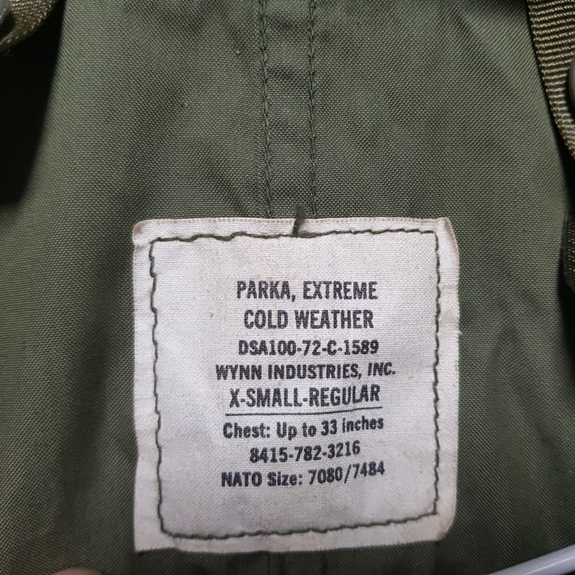 USA 미군 M-65 피쉬테일 개파카/XS-Regular/2항 상품이미지6