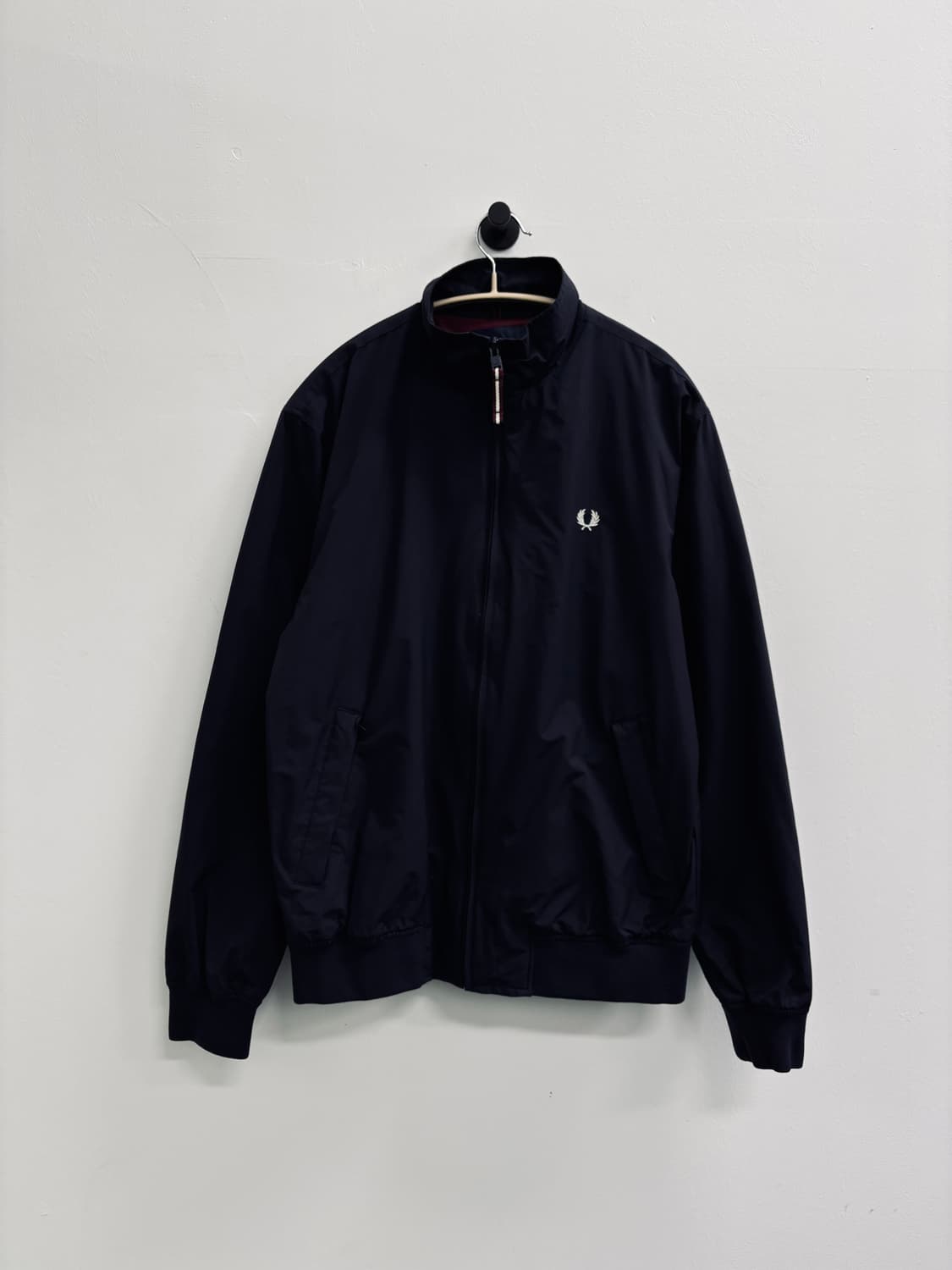 프레드페리(FRED PERRY) 로렐 리스 자수 해링턴 자켓 상품이미지1