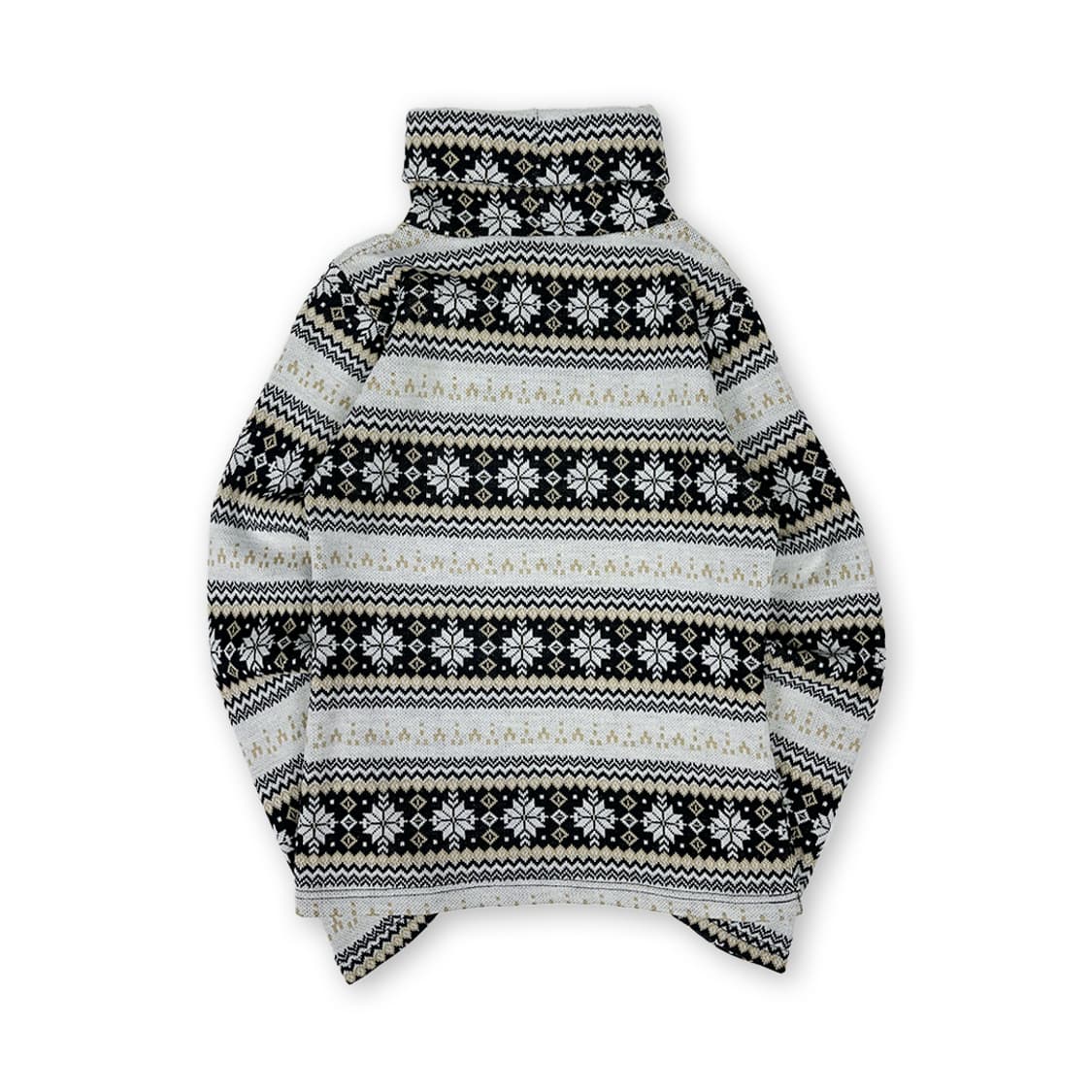 노르딕 패턴 폴라 슬리브 상품이미지2