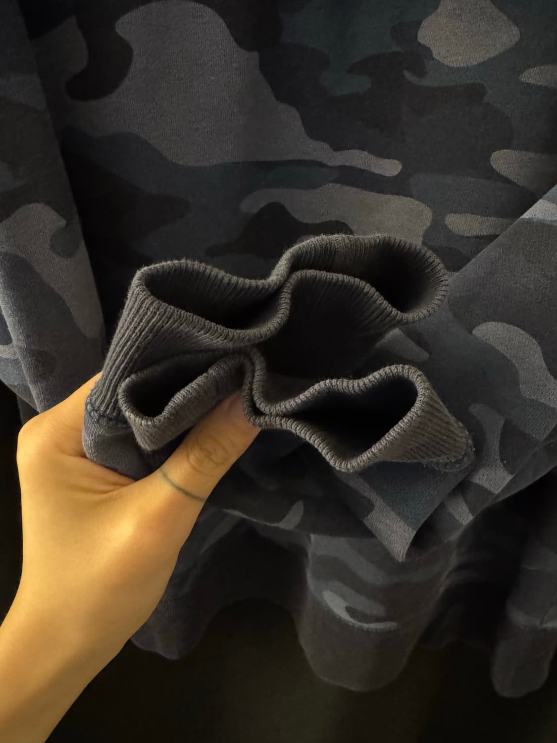 Gap 빈티지 카모 후드집업 블루 상품이미지3